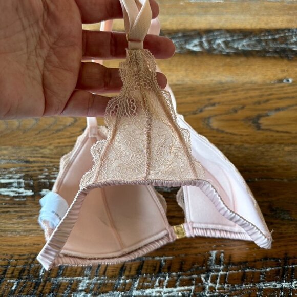 Forever 21 Tan Padded Front Closure Bra Size Small - Picture 5 of 10